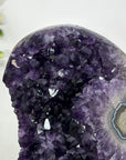 Large Uruguayan Amethyst Stone Cluster on Stand - MWS3033