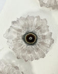Wholesale Amethyst & Quartz Stalactite Slices for Jewelry Making - Bulk Flat Set - STS0022