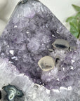 Natural Uruguayan Quartz Specimen on Stand - MWS3300