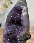 Beautiful Amethyst & Green Jasper Crystal Cluster - MWS1394