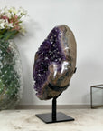 Beautiful Amethyst Stone Geode with Calcite Crystal Inclusiones - AWS0474