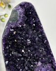 Large Uruguayan Amethyst Crystal on Metal Stand - MWS2595