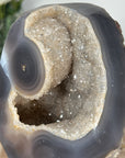 Natural Agate & qartz Druzy Crystal Freeform - MWS1192