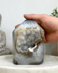 Natual Agate, Quartz & Stone Obelisk Tower - STP0137