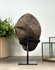 Uruguayan Amethyst & Agate Geode with Metallic Stand - MWS2152