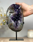 Top Quality Amethyst Cluster with Large & Shinny Crystals - MWS1428