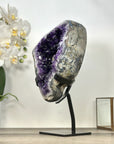 Large Top Grade Amethyst Geode with Calcite Crystal Inclusion - MWS2963