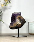 Uruguayan Amethyst Stalactite Formation - Stand Included - MWS2527