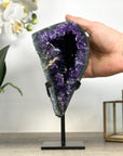 Deep Purple Natural Amethyst Geode - MWS2262
