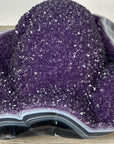 XXL Amethyst & Blue Banded Agate Centerpiece - CBP1171