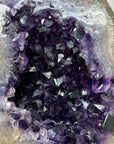 Natural Amethyst Geode - Deep Purple & Shinny Crystals - MWS2184