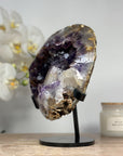 Rare Amethyst Geode with Unique Huge Crystal Specimen - MWS1371