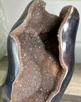 Large Natural Uruguayan Agate Geode Statement Piece - CBP1254