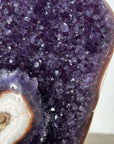 Stunning Large Amethyst & Jasper Crystal Specimen - MWS1925