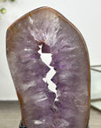 Natural Amethyst Stone Portal on Stand - MWS3013