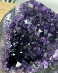 Deep Purple Natural Amethyst Cathedral Geode - CBP1087
