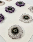 Wholesale Stalactite Slices for Jewelry Making - Bulk Flat Set - STS0056