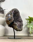 Natural Agate Geode with Beautiful Quartz interior - MWS3364