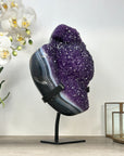 Outstanding Natural Amethyst Cluster wirh Blue Agate Matrix - MWS2384