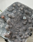 Rare Quartz Druzy & Jasper Stalactite Formation - MWS2842