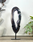 Natural Agate & Amethyst Geode Slice Portal - MWS3243