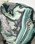 Unique Large Green Jasper Slice - MWS2240