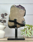 Top Quality Natural Amethyt Geode Statemen Piece - MWS3146