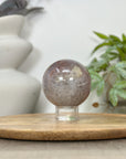 Amethyst Druzy Sphere Geode with Crystal Formation - SPH0175
