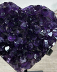 Deep Purple Natural Amethyst Stone Heart - HST0300