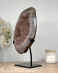 Large Natural Pink Amethyst Geode - MWS1332