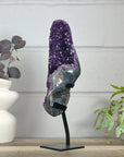 Beautiful Natural Amethyst Crystal Cluster on Stand - MWS3152