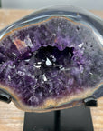 Natural Agate & Amethyst Geode, Stand included - MWS2125