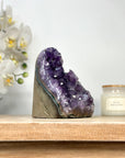 Uruguayan Amethyst Cathedral, Natural Crystal for Home Decor - CBP1110