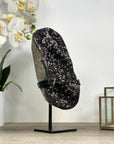 Large Amethyst Cluster with Beautiful Calcite Inclusions - MWS2356