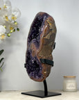 Unique Piece, Natural Amethyst & Agate Geode Specimen - MWS1508