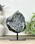 Uruguayan Grey Quartz with Micro Stalactites Formations - MWS3295