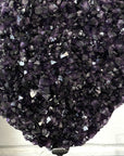 Natural Amethyst Crystal Cluster, Masive Top Quality Stetement Piece - Premium Stand Included - MWS2760