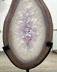 Natural Blue Banded Agate & Quartz - MWS3007
