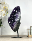 Top Grade Natural Amethyst Crystal Cluster – Deep Purple Statement Piece from Uruguay - MWS2398