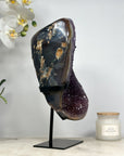 Impressive Amethyst & Agate Crystal Specimen - MWS1440