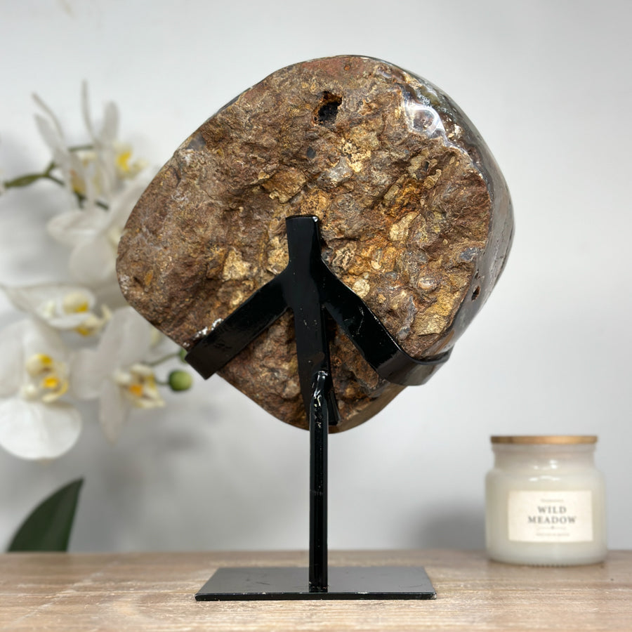 Outstanding Natural Amethyst & Quartz Stone - MWS1542