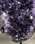 Huge Natural Amethyst Crystal Specimen - Stand Included - MWS2596
