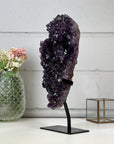 Large Natural Amethyst Cluster with Large Deep Purple Crystals - MWS2442