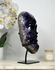 Amethyst Cluster with XL Crystals and Unique Color - MWS2041
