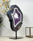 Large Natural Blue Agate & Amethyst Portal - MWS1949