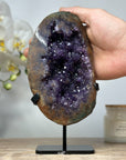 Natrual Amethyst & Agate Stone Geode - MWS1501