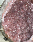 Natural Pink Amethyst Geode - MWS2260