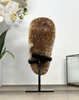 Orange Tone Natural Quartz Druzy Cluster - MWS2856
