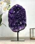 Deep Purple Natural Amethyst Crystal Cluster - MWS2266