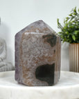 Amethyst Stone Tower with Huge Crystals - STP0145